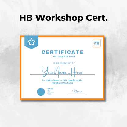 Homebuyer Workshop Part 1